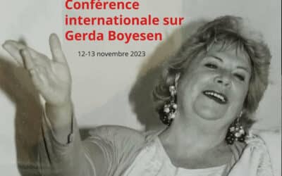 Conférence internationale sur Gerda Boyesen