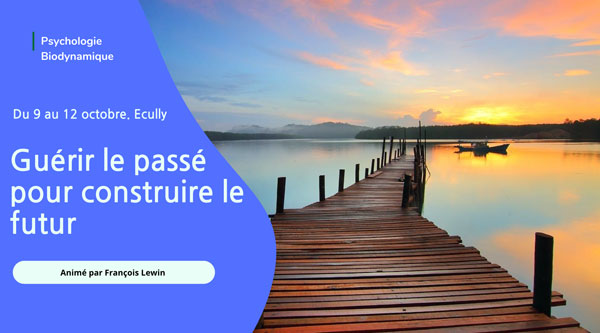 Séminaire psychologie biodynamique à Ecully, octobre.